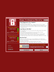 wannacry ransomware cybersecurity fancy dress graphic