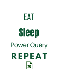 eat sleep power query