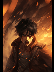 attack on titaneren yeager 2 graphic