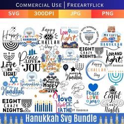 funny hanukah svg, hanukkah bundle svg, decor sign design, chanukah shirt gift, happy hanukkah rainbow svg bundle