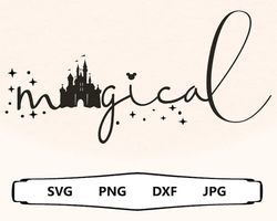 magical svg, magical and fabulous, family trip shirt svg, fairy sparkle, pixie dust svg, tinkerbellquote svg, stay magic