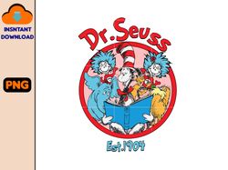 dr seuss est.1904 png, cartoon movie png, little miss thing png, read love america png, teacher life png, oh the place