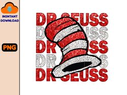 dr seuss png, glitter trending seuss png, read across america png, school teacher png, retro thing 1 thing 2 png, glitte