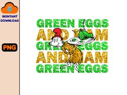 glitter green egg and ham png, read across america png, school teacher png, retro thing 1 thing 2 png, glitter faux embr