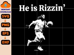 he is risen funny easter svg, jesus playing basketball, retro y2k christian faith religious svg, weirdcore clothing that