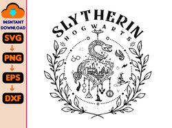 slytherin hogwarts svg, magical world svg, witchcraft svg sublimation, wizarding school crests, instant download