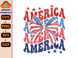 coquette american flag svg, coquette 4th of july svg, 4th of july sublimation, america svg, american flag