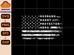 husband daddy protector hero svg, best dad svg, fathers day svg, wife to husband gift, fathers day gift