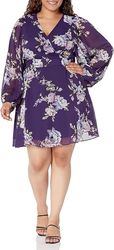 women's plus size dress wild floral