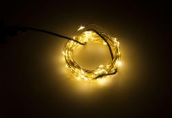 Usb Plug In Led Fairy Lights,50 Led Bulbs 16 Ft Silver Wire Waterproof Starry String Lights For Bedroom Patio Garden Par