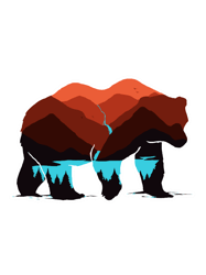 brown mountain bear