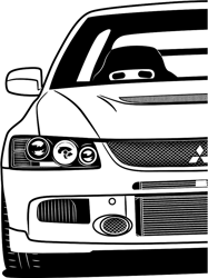 mitsubishi lancer evolution 9 bes design