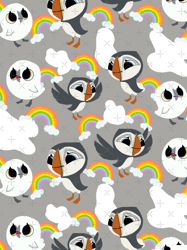 Puffin repeated pattern Graphic(1)