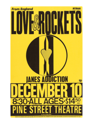 Love And Rockets, Jane's Addiction.
