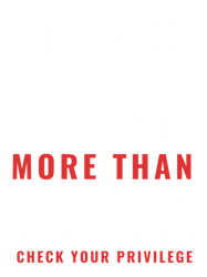 Black Lives Matter More Than White Feelings Check Your Privilege