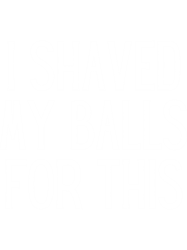 i shaved my balls for thissexually explicit