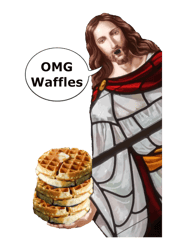 jesus omg waffles active