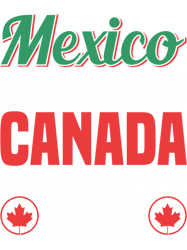 mexico is hot but canada is cool!
