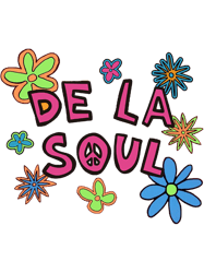 Creative Sparkling Poetic De La Soul Pattern Graphic Gift