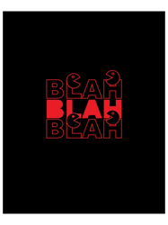 blah blah blah graphic