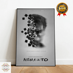 memento canvas, canvas wall art, rolled canvas print, canvas wall print, movie canvas