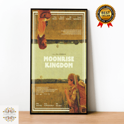 moonrise kingdom canvas, canvas wall art, rolled canvas print, canvas wall print, movie canvas-1