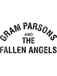 gram parsons and the fallen angels (black - distressed)