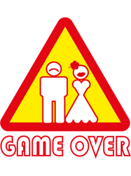 game over funny stag hen wedding party gift
