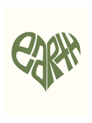 love the earth. photographic print