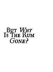 why is the rum gone (white)