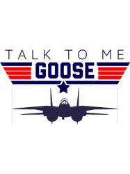 talk to me goose funny 80s graphic design tee