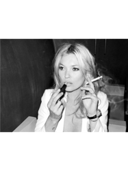 smoking kate moss retro