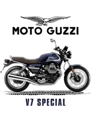 designer motorcycle of moto guzzi v7 special