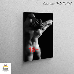 large canvas, 3d canvas, canvas, naked man body, sexy man printed, man nude canvas, bedroom art canvas, sexy canvas, ero