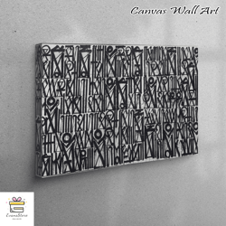 large wall art, canvas decor, canvas gift, retna, american street canvas art, black and white canvas decor,