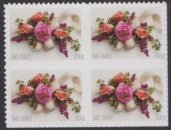 garden corsage 2020 stamps ideal for assembling collections, extending invitations, celebrating weddings, boosting marke