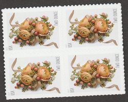 celebration corsage 2017 stamps forever first class, flowers wedding invitation celebration anniversary greeting card