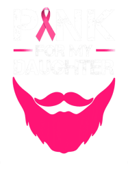 bc mens beards pink for my daughter pink breast cancer awareness cancer