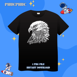 eagle motif bird of prey 22png, png for shirt, png files for sublimation, digital download, printable