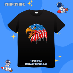 eagle mullet merica american usa flag happy 4th of julypng, png for shirt, png files for sublimation, digital download,