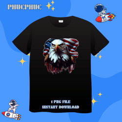 eagle united states of america flag 2usa eaglepng, png for shirt, png files for sublimation, digital download, printable