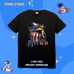 eagle usa flag american power 4th of july merica 21png, png for shirt, png files for sublimation, digital download, prin