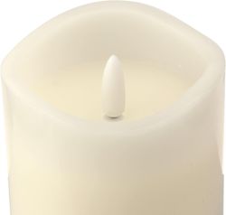 6 pack real wax 3x6 flameless led pillar candles with remote and timer