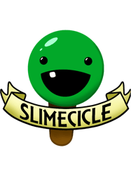 slimecicle with a banner