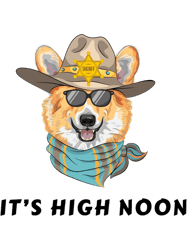 corgi sheriff its high noon