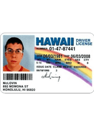 mclovin fake id