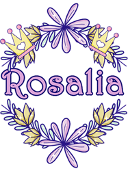 pretty princess rosalia royal crest