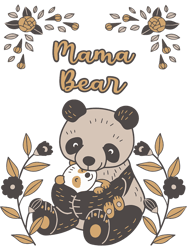 mama panda and her baby panda