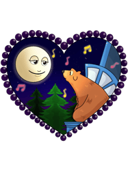 the moon the bear and the big blue house11