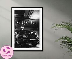 luxury brands digital poster, trendy printable with logo, fashion luxury digital download 06